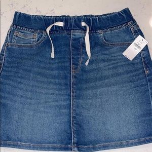 NWT GapKids Jean Denim Skirt Large Girls 10